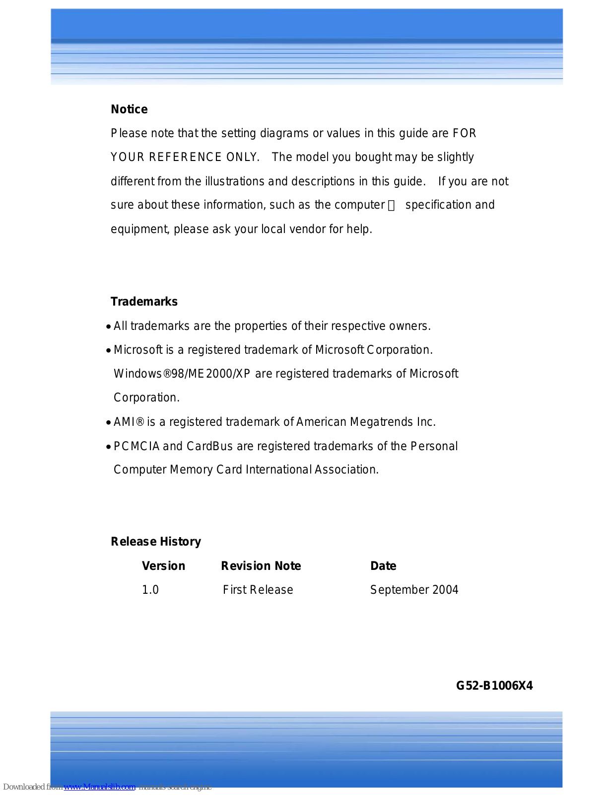 MSI S250 User Manual