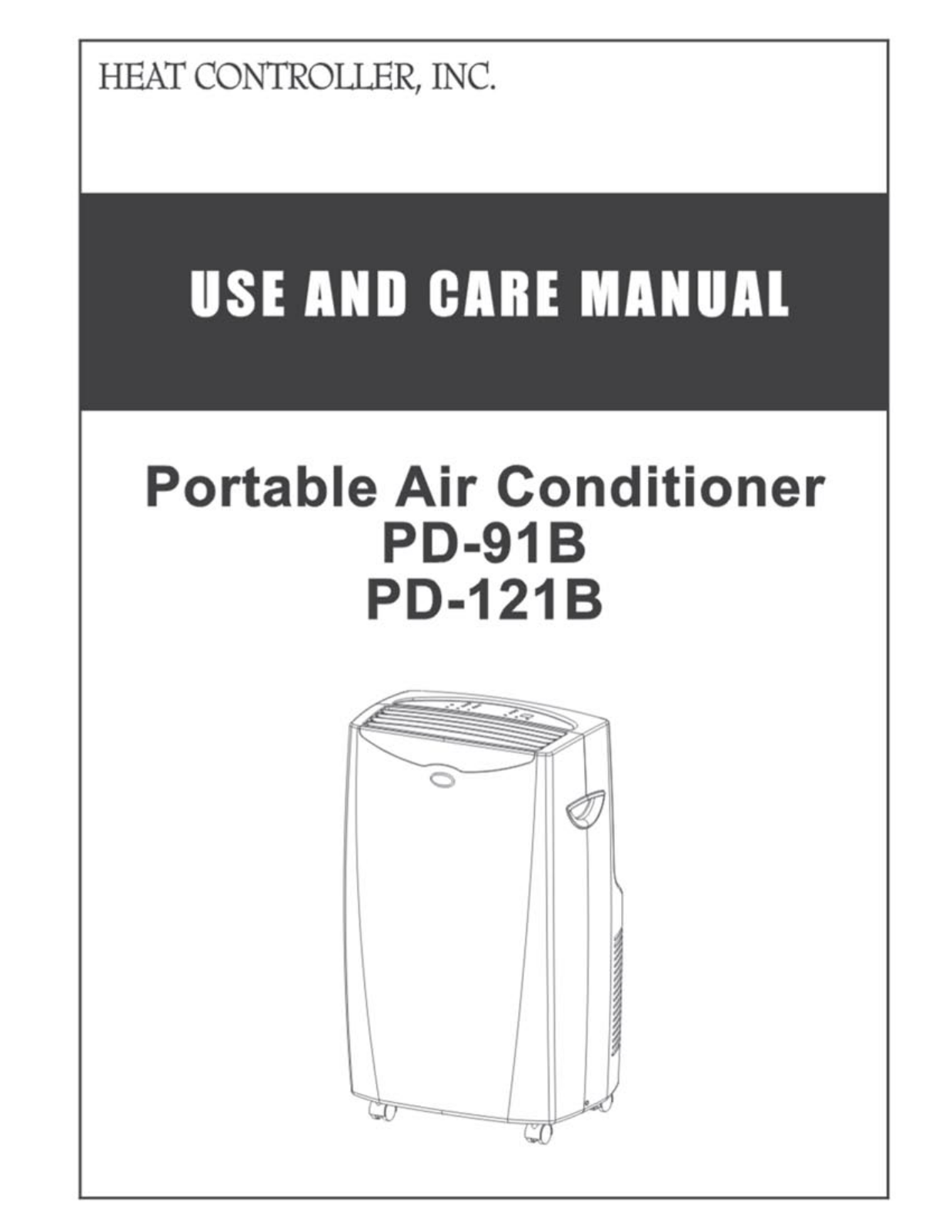 Heat Controller PD121B, PD-91B User Manual