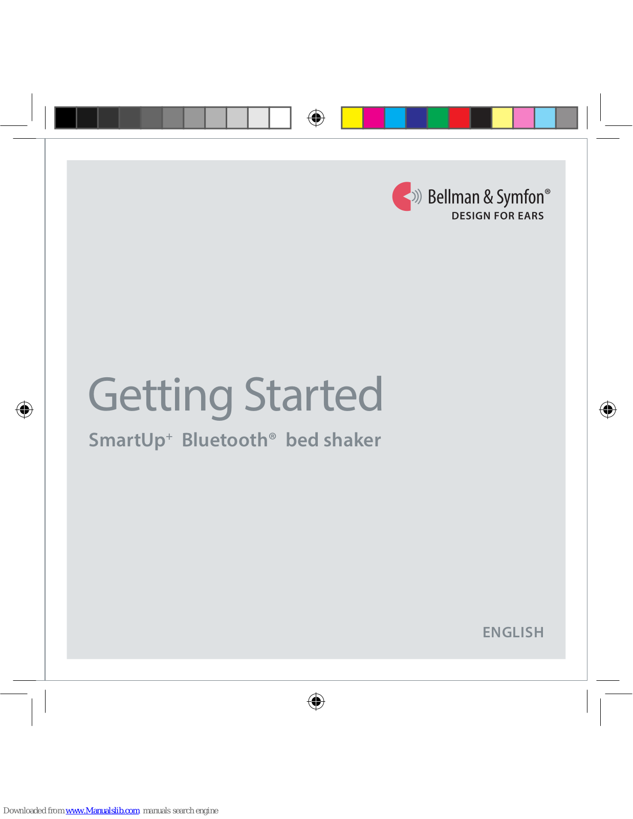 Bellman & Symfon BE1220 Getting Started - ManualMachine.com