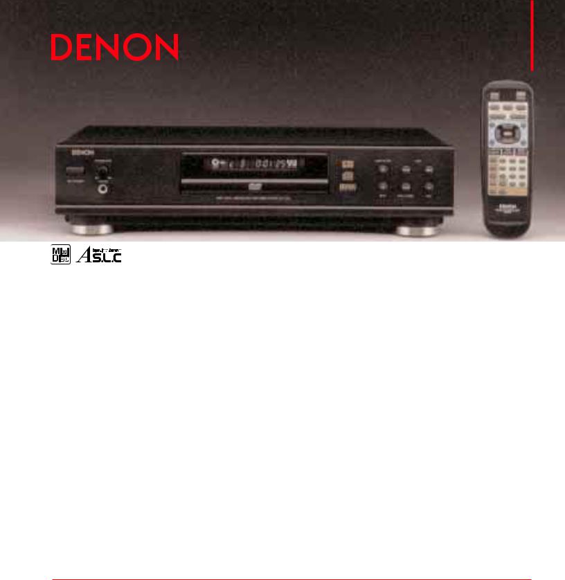 Denon DMD-1000 User Manual