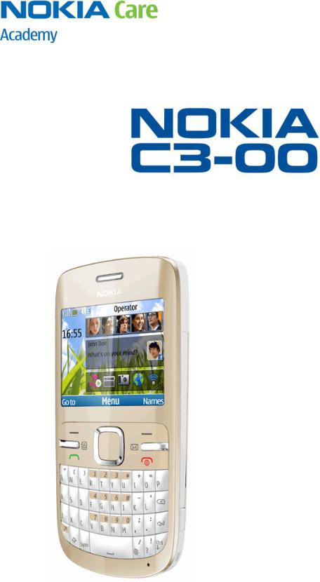 Nokia C3-00, RM 614 Service Manual