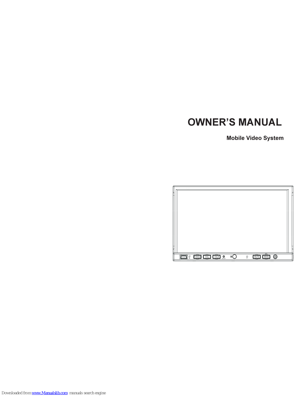 Soundstream VIR-7355 User Manual