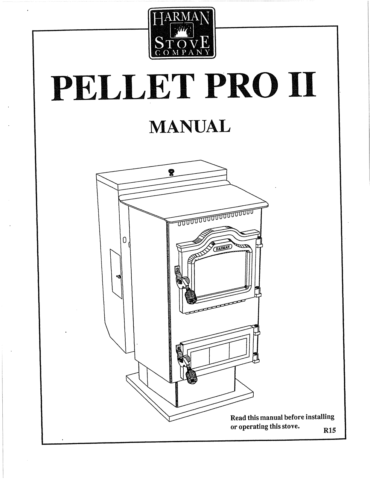 Harman Pellet Pro 2 Owner's Manual