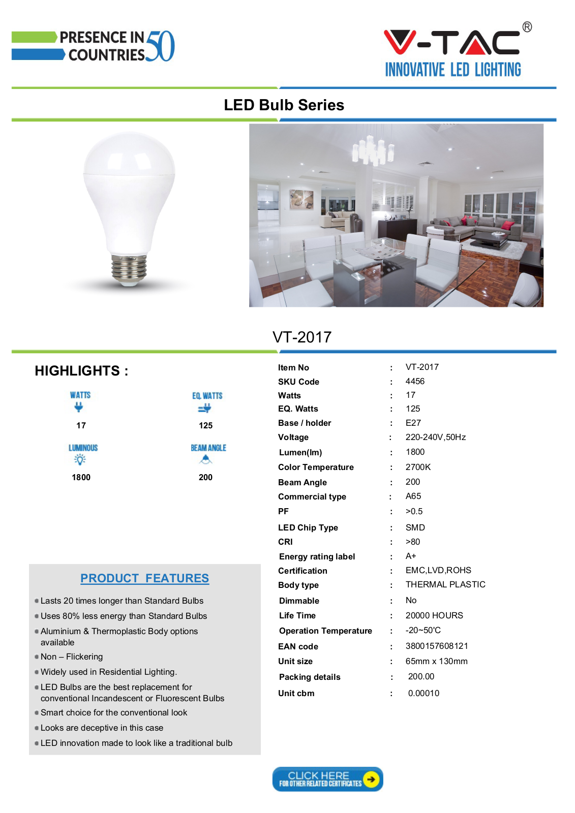 V-Tac VT-2017 User Manual - ManualMachine.com