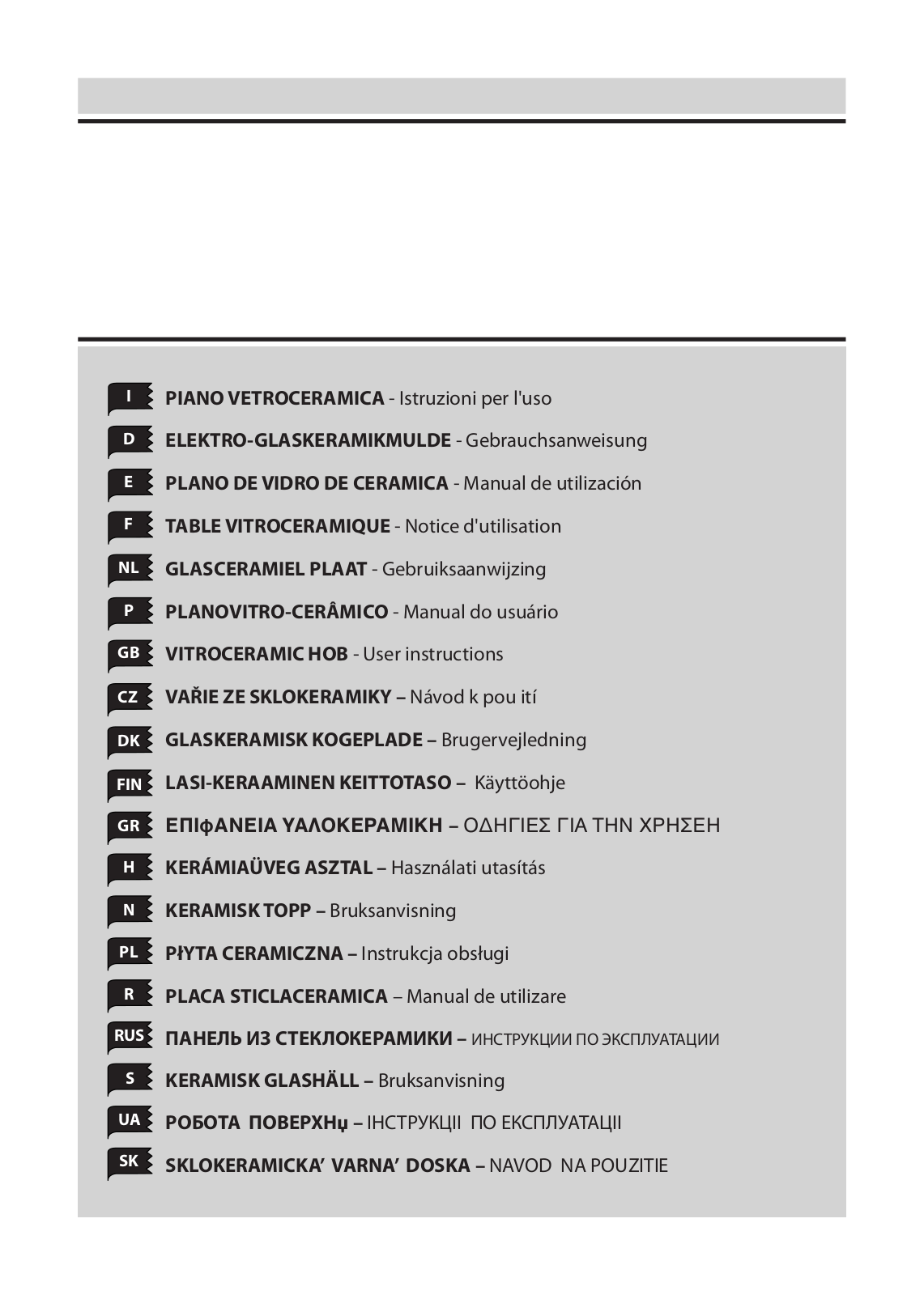 Zigmund shtain CNS 249.60 WX User Manual