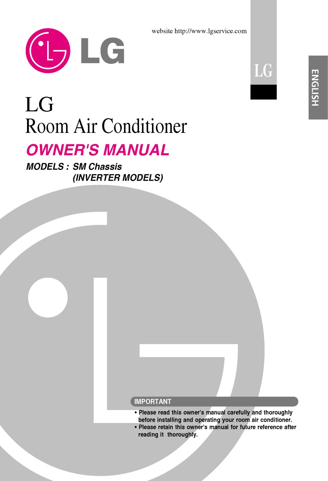 LG LSM304V-6 User Manual