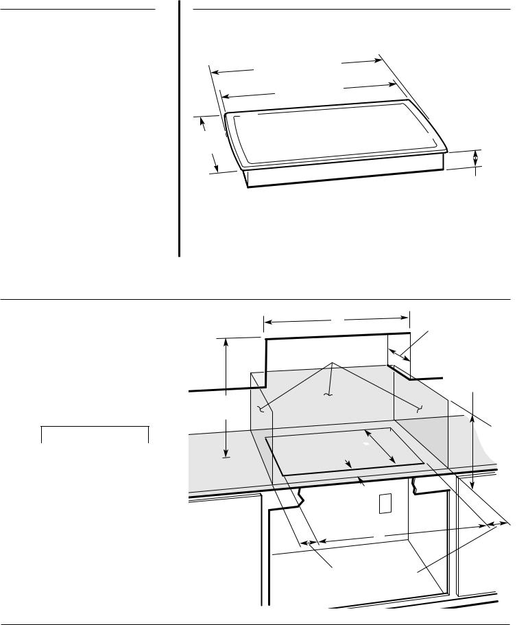 KITCHENAID KECS100G, KECS161G Dimension Guide