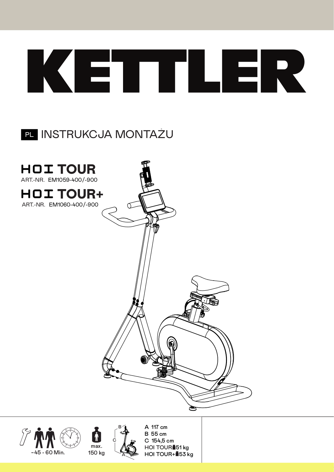 KETTLER Hoi Tour User guide - ManualMachine.com