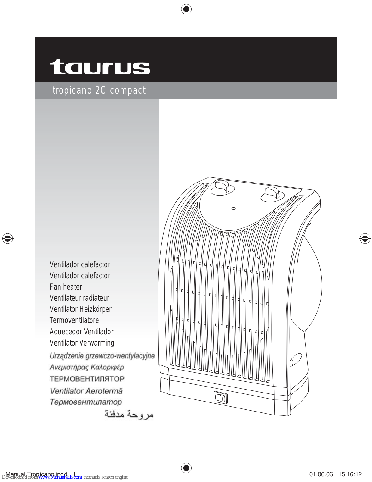 Taurus tropicano 2C compact User Manual