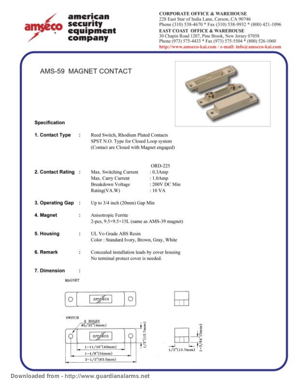 Amseco AMS-59 User Guide - ManualMachine.com
