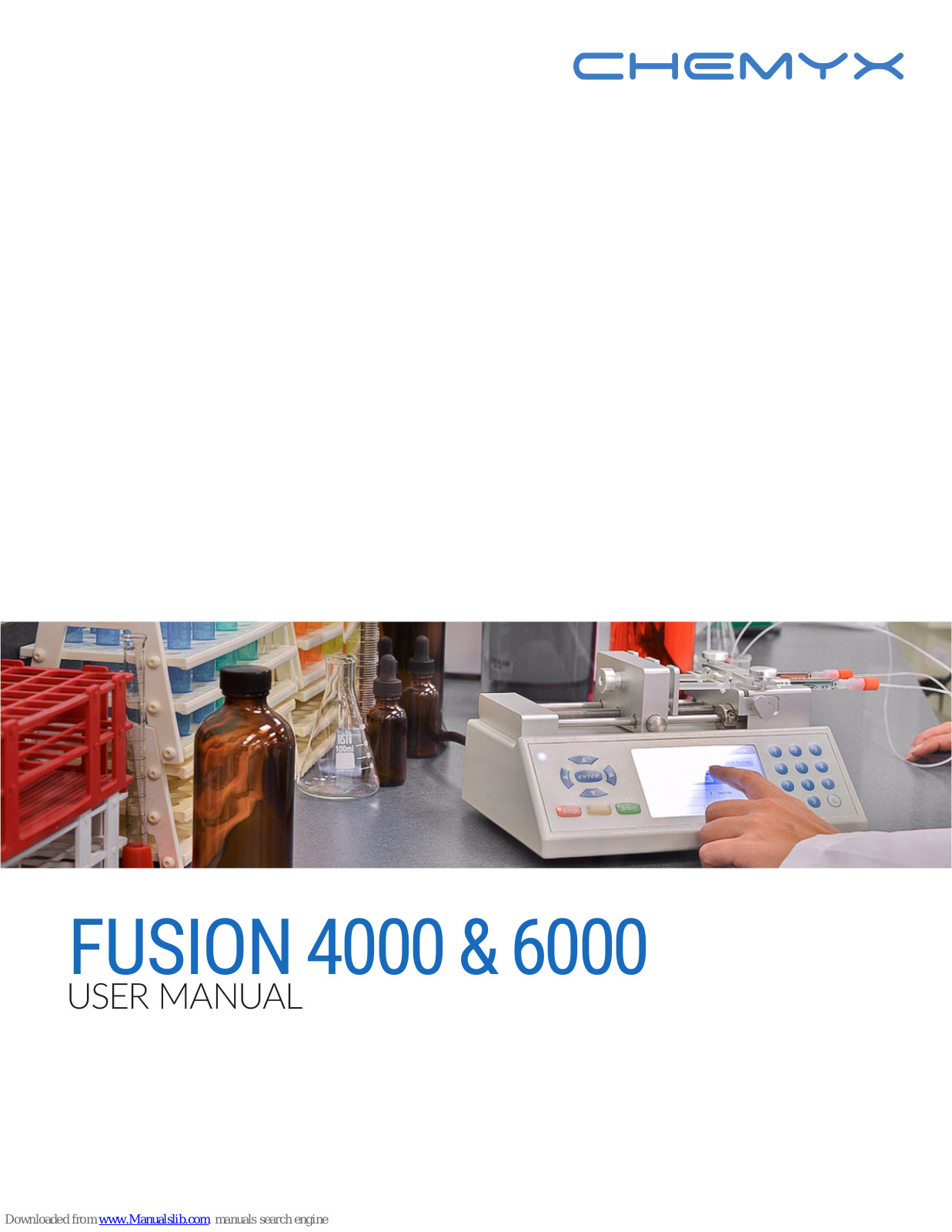 Chemyx Fusion 4000, Fusion 6000 User Manual - ManualMachine.com
