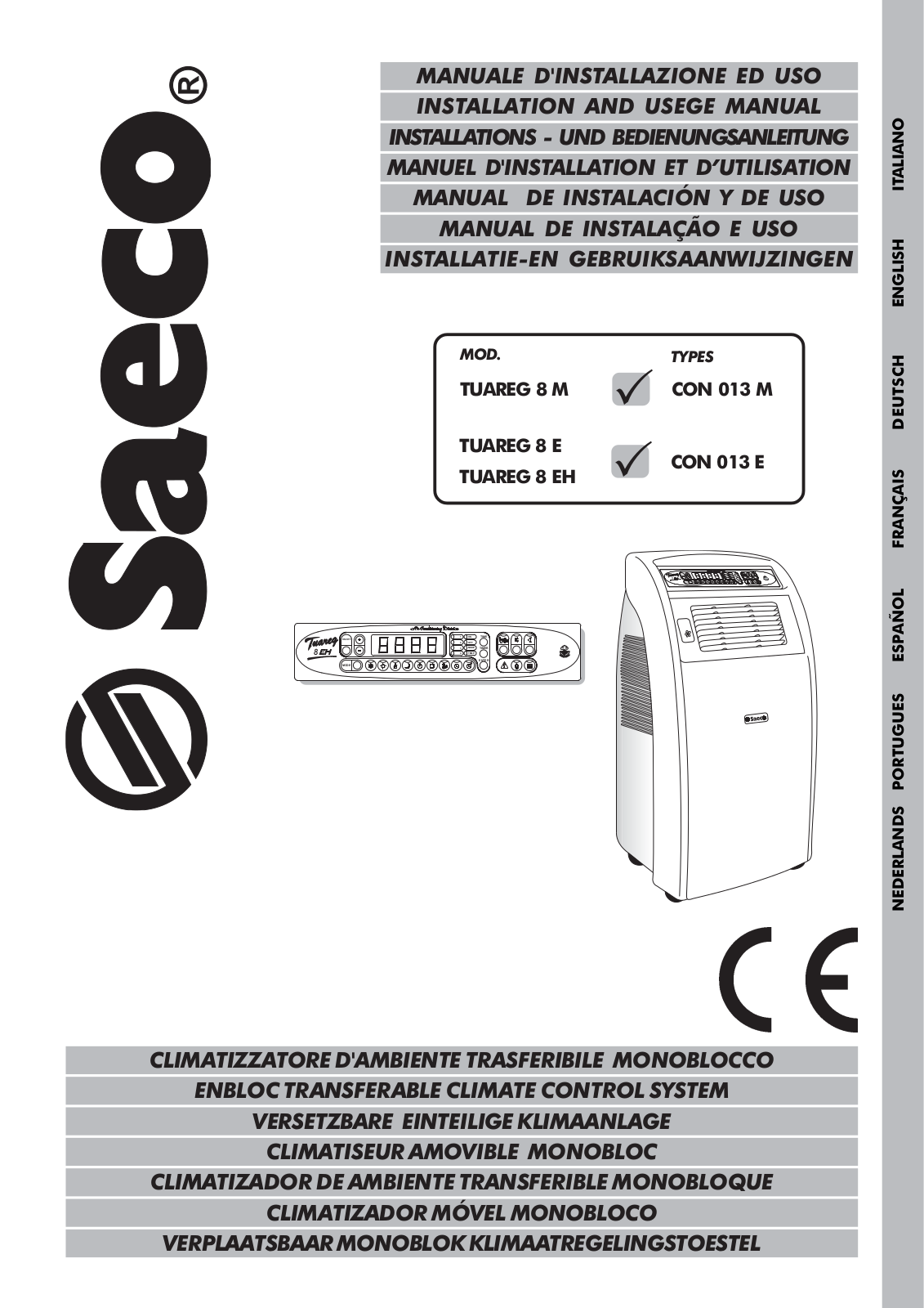 SAECO 8EH User Manual