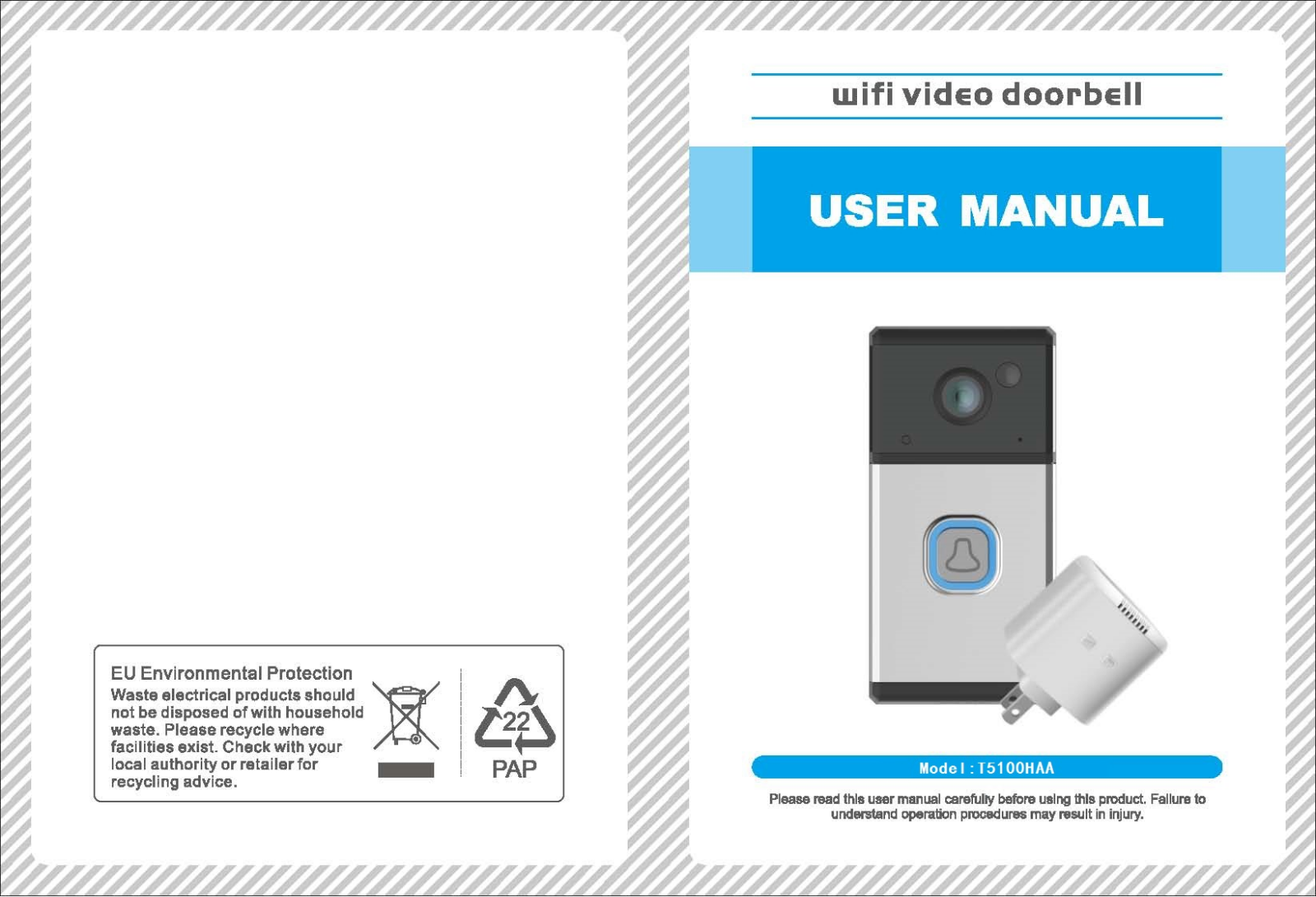 Gospell Smarthome Electronic T5100HAA User Manual