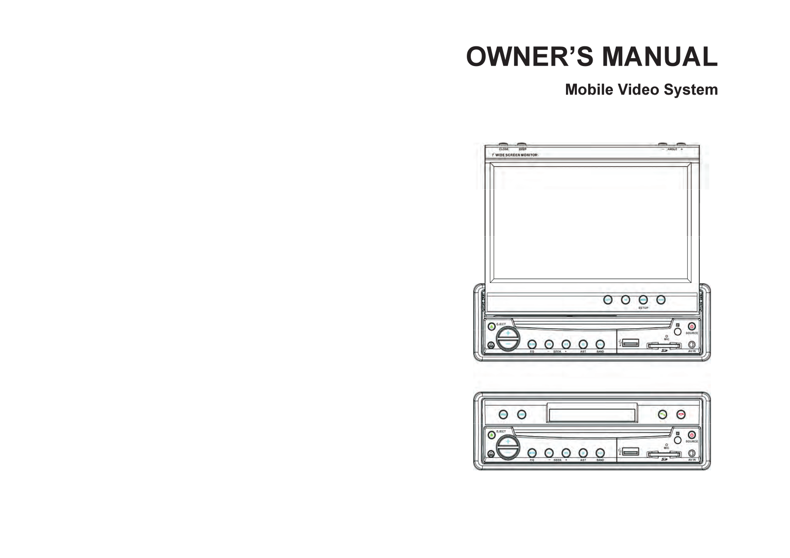 Power Acoustik PTID-8940NR Gen 2 Owners Manual