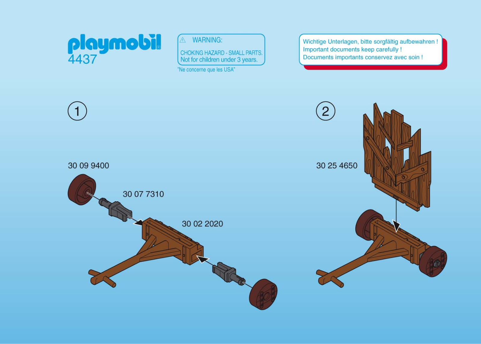 Playmobil 4437 Instructions