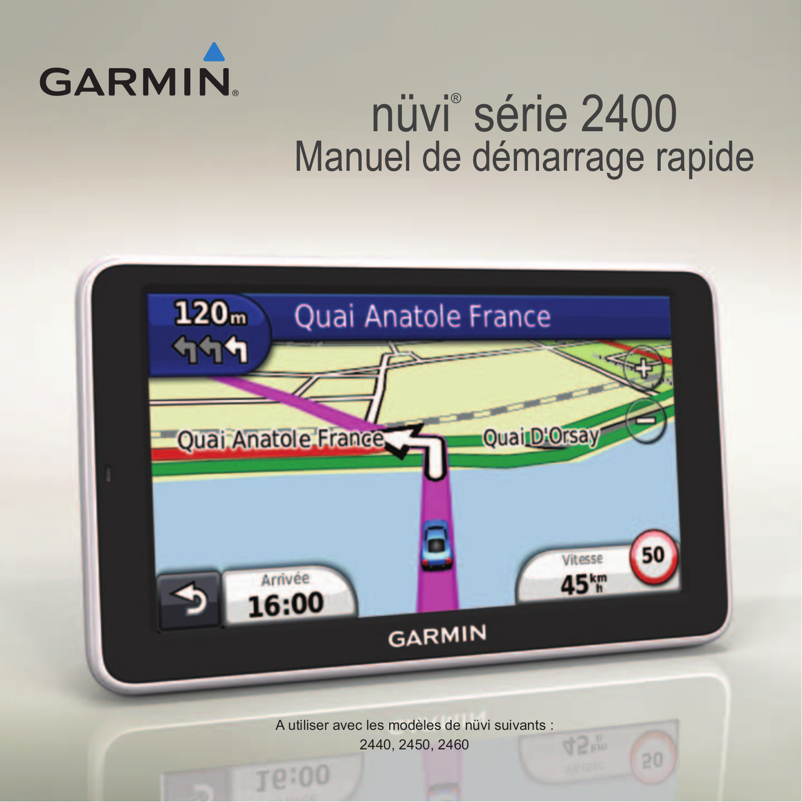 GARMIN nüvi 2460LT User Manual