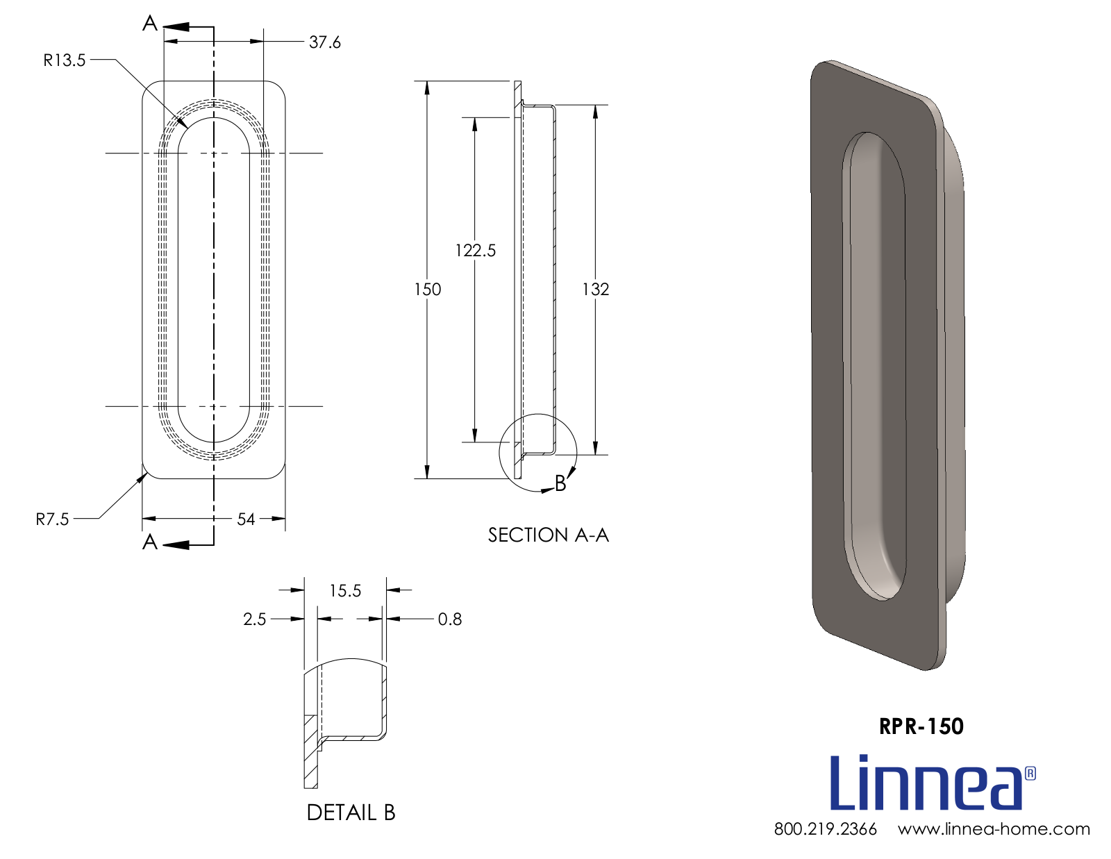 Linnea LNNE3040 Dimensions - ManualMachine.com