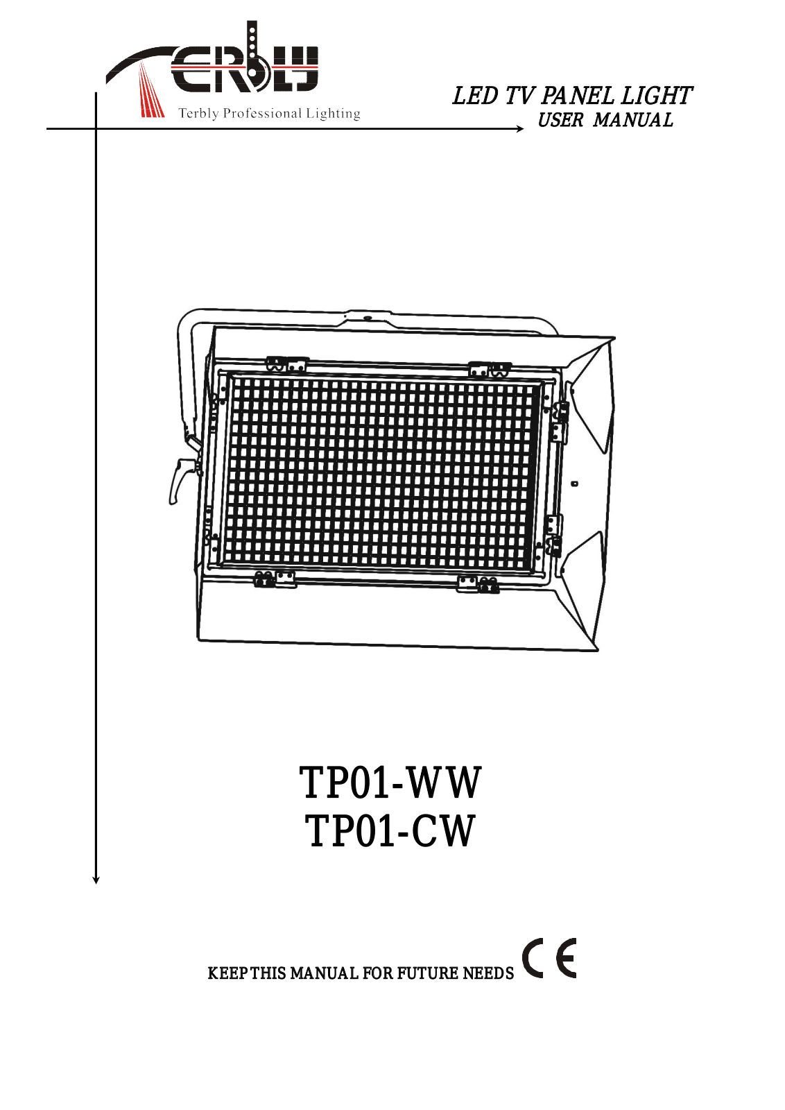 Terbly TP01-WW, TP01-CW User Manual