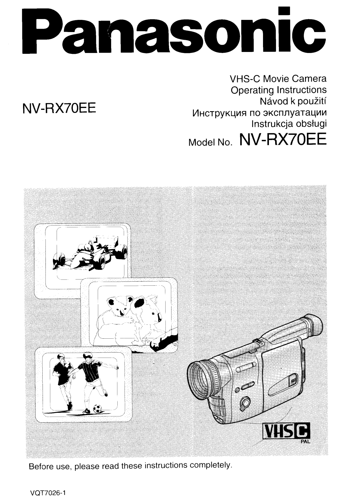 Panasonic NV-RX70 User Manual