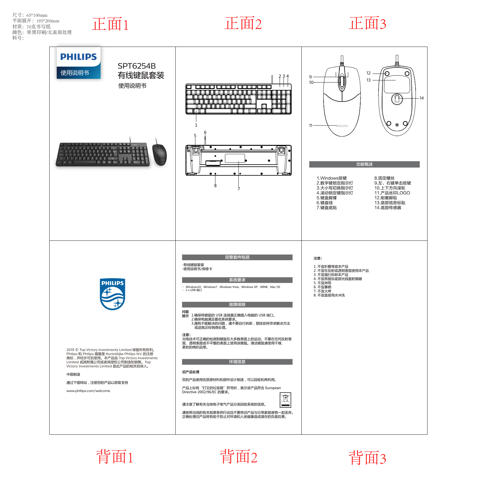 Philips SPT6254/93 Quick Start Guide - ManualMachine.com