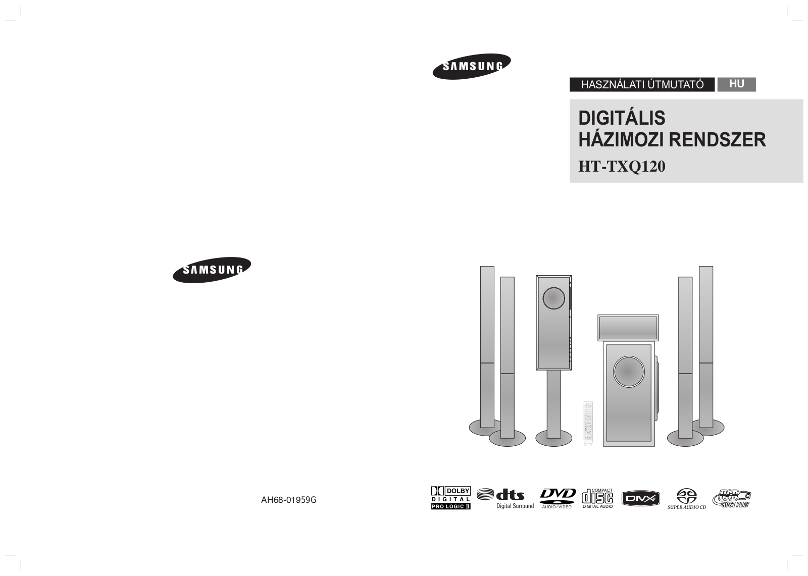 Samsung HT-TXQ120 User Manual