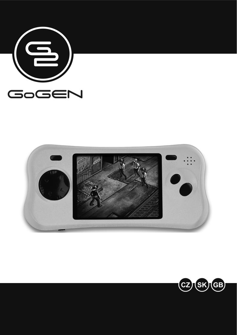 GoGEN GC 400 B, GC 400 O, GC 400 R User Manual