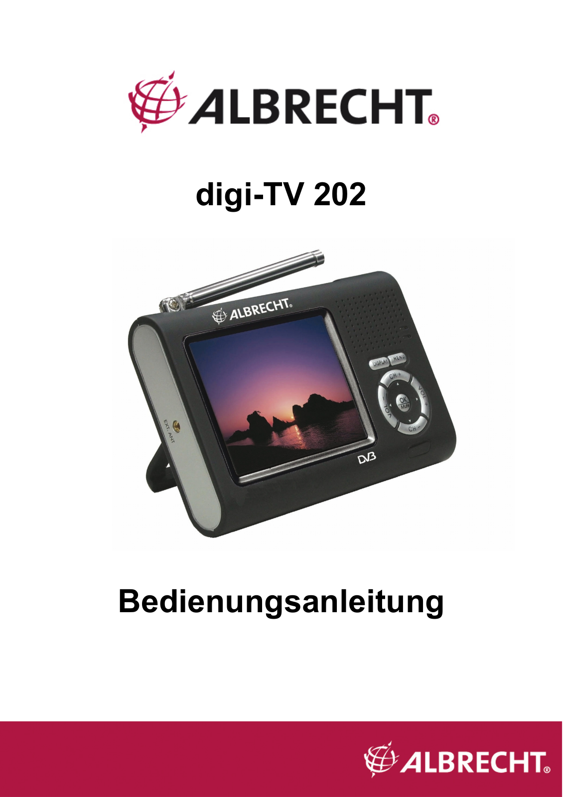 Albrecht Digi-TV 202 Operating Manual