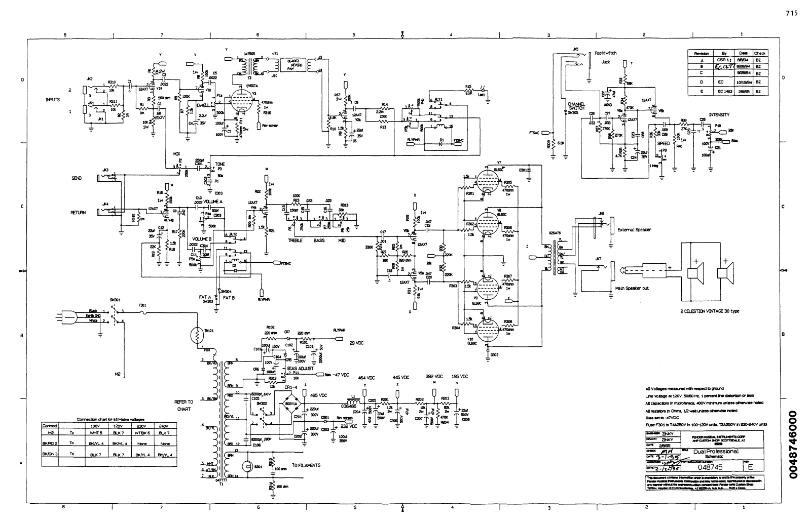 Fender dual fessional schematic