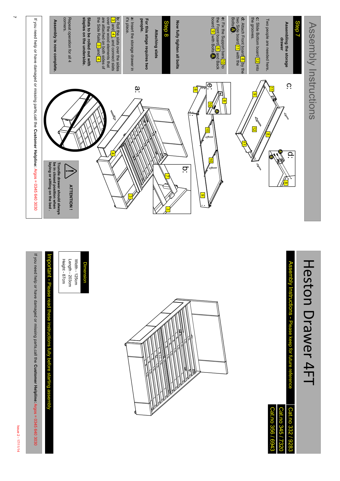 Hygena 3329283, 3457320, 3566943 Instruction manual