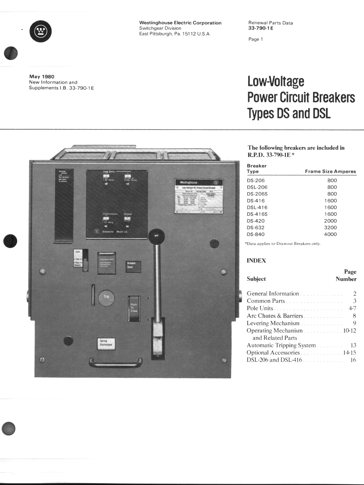 Westinghouse DS-420, DS-206S, DS-206, DS-416, DS-416S User Manual