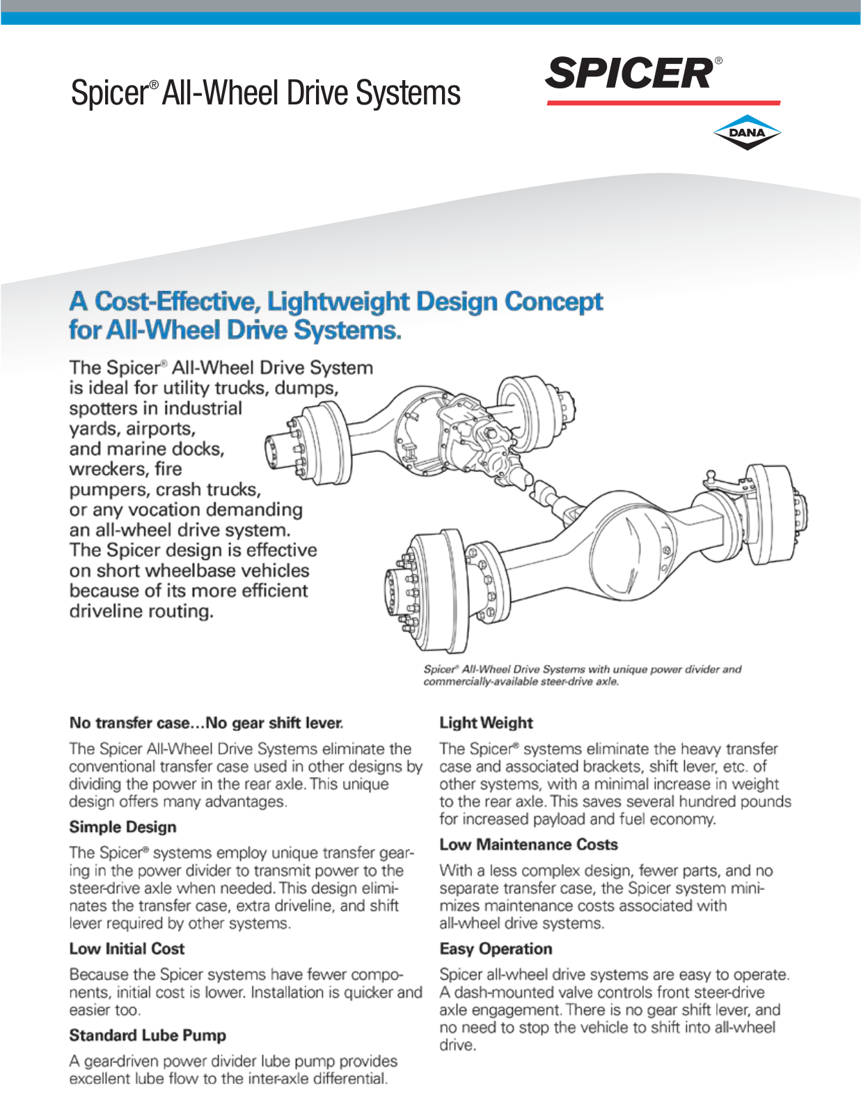 Spicer All-Wheel Drive Systems User Manual