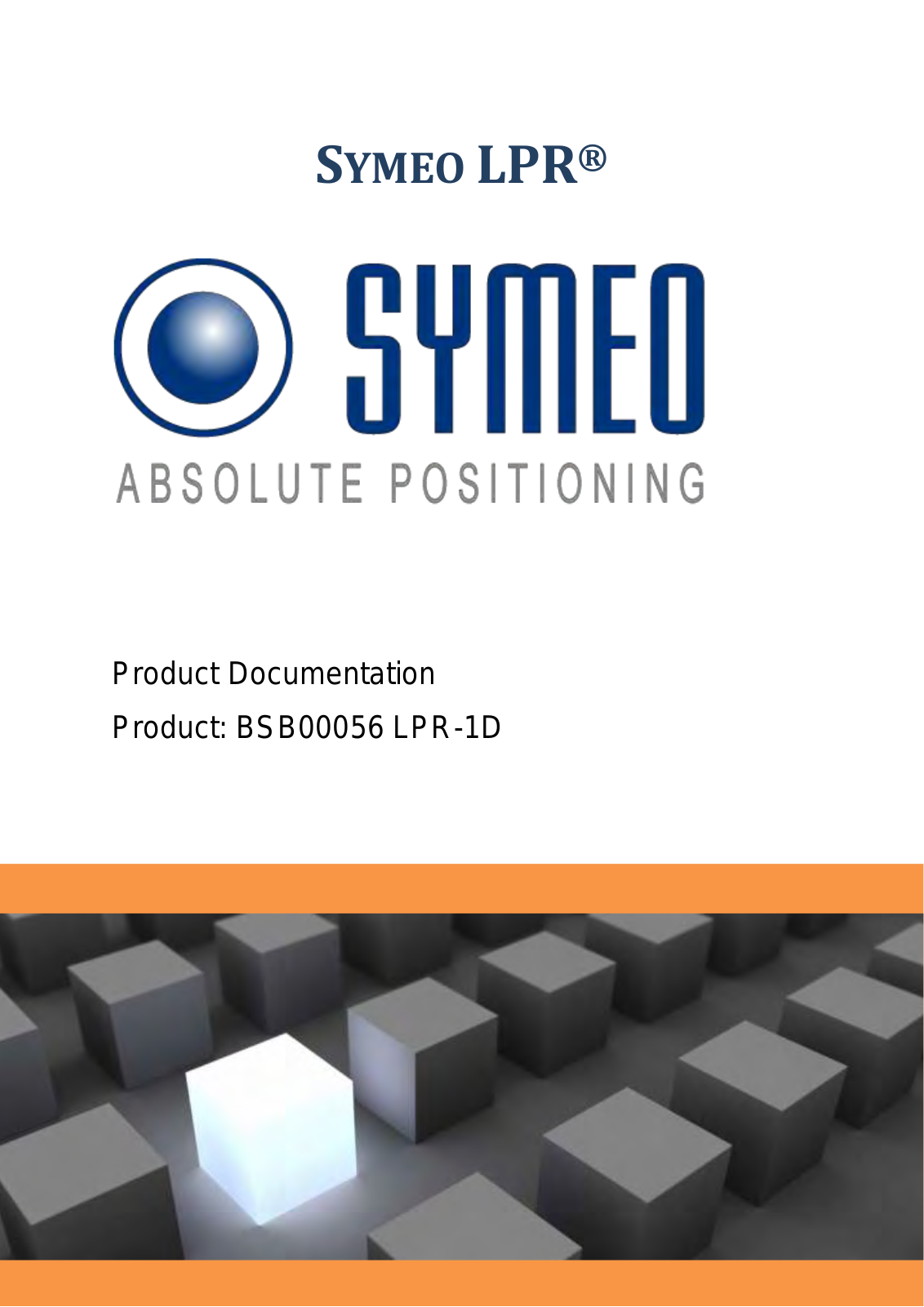 Symeo BSB00056 User Manual