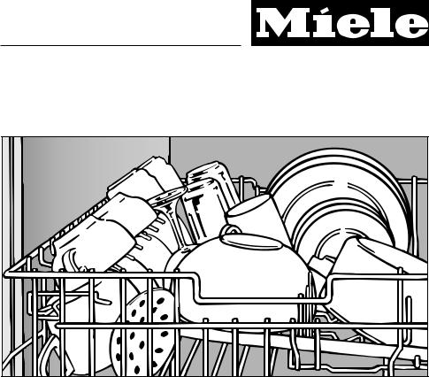 Miele G 1502 SC operating instructions