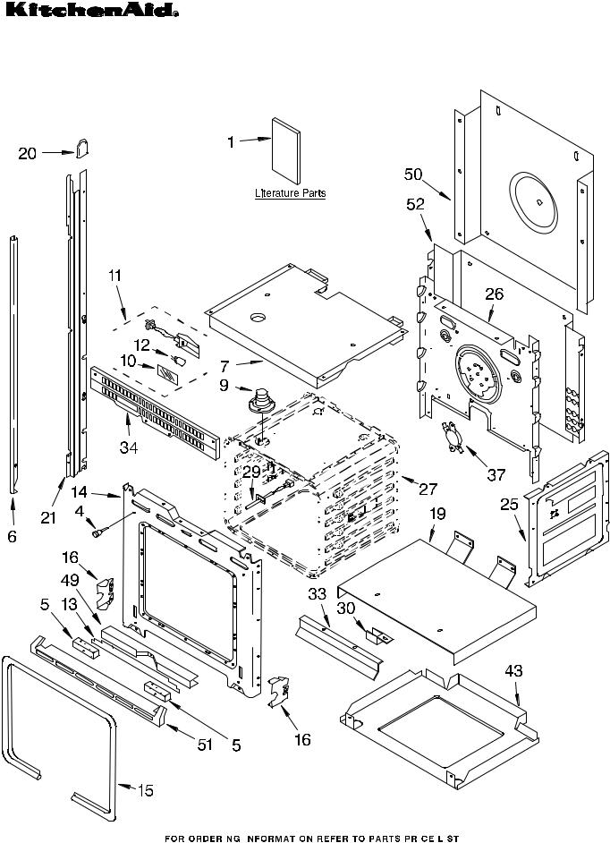 KitchenAid KEMS308GSS0 Parts List