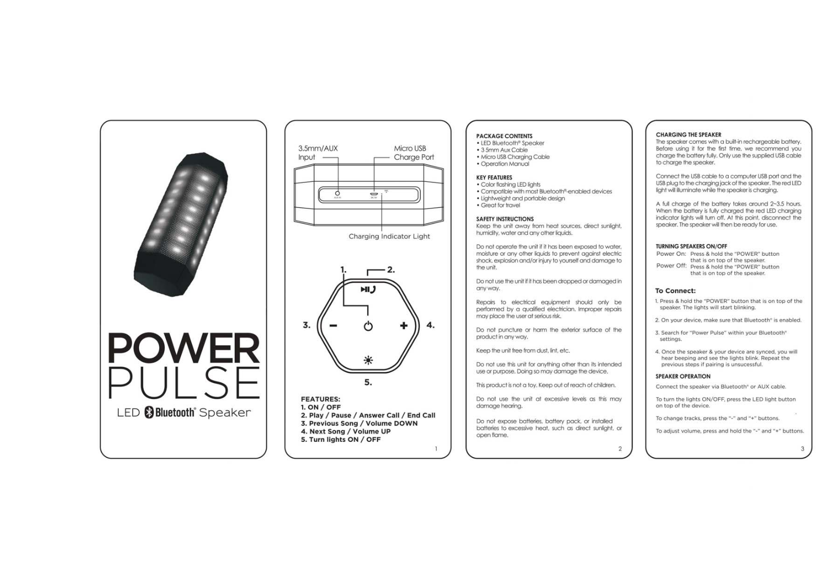 CLEVER BRIGHT CB 335072B User Manual