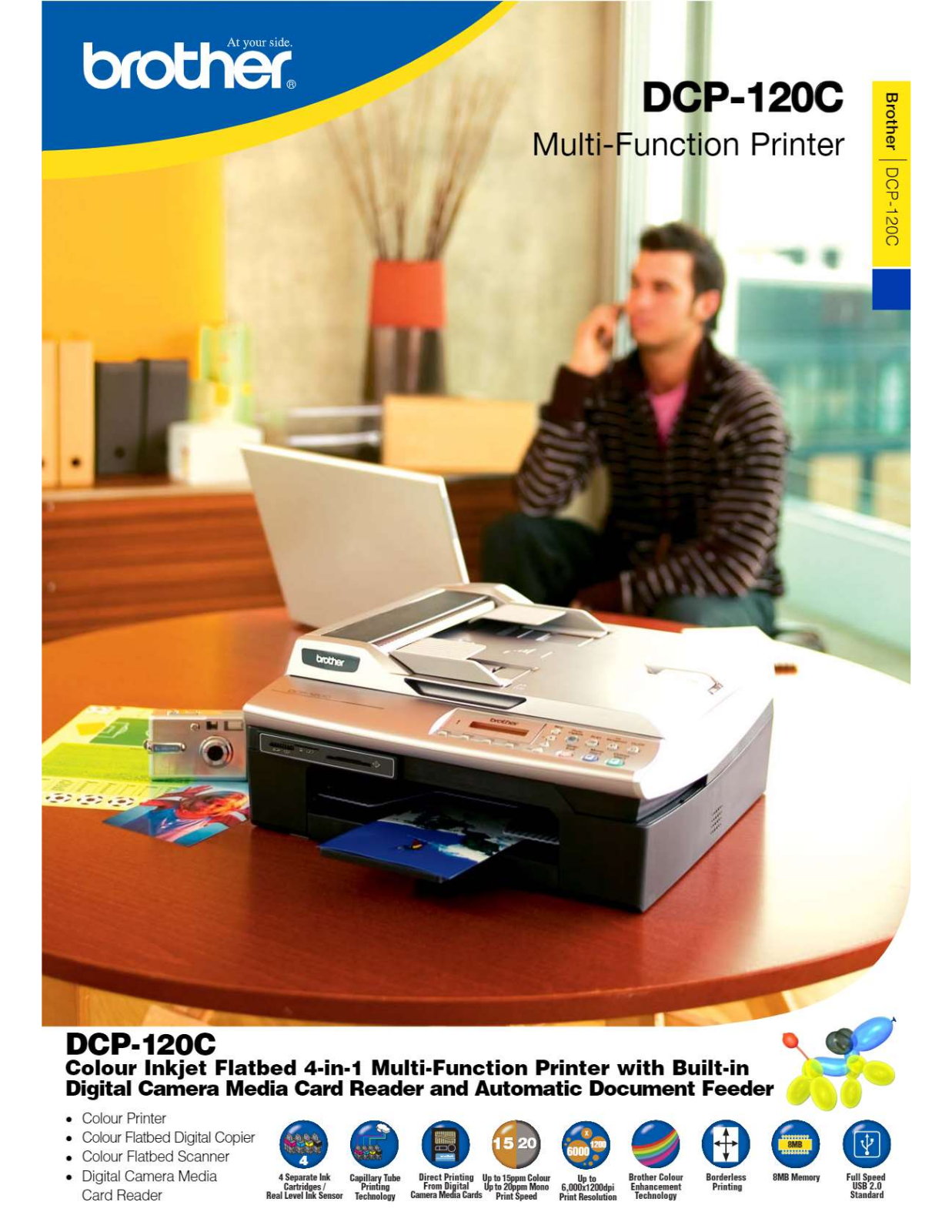 Brother DCP 120C Datasheet