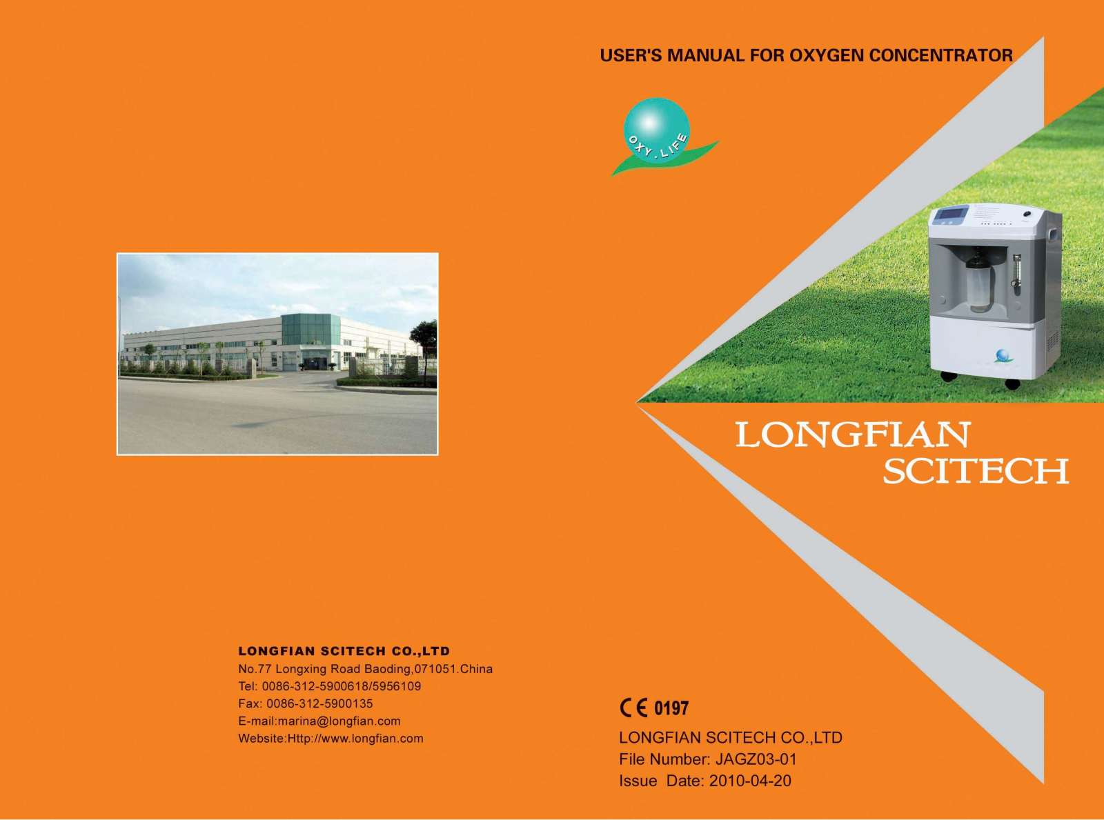 Longfian Scitech JAY-3, JAY-4, JAY-5, JAY-6, JAY-8 User manual - ManualMachine.com