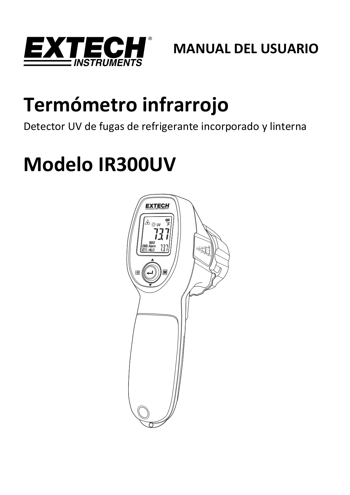 Extech IR300UV User Manual