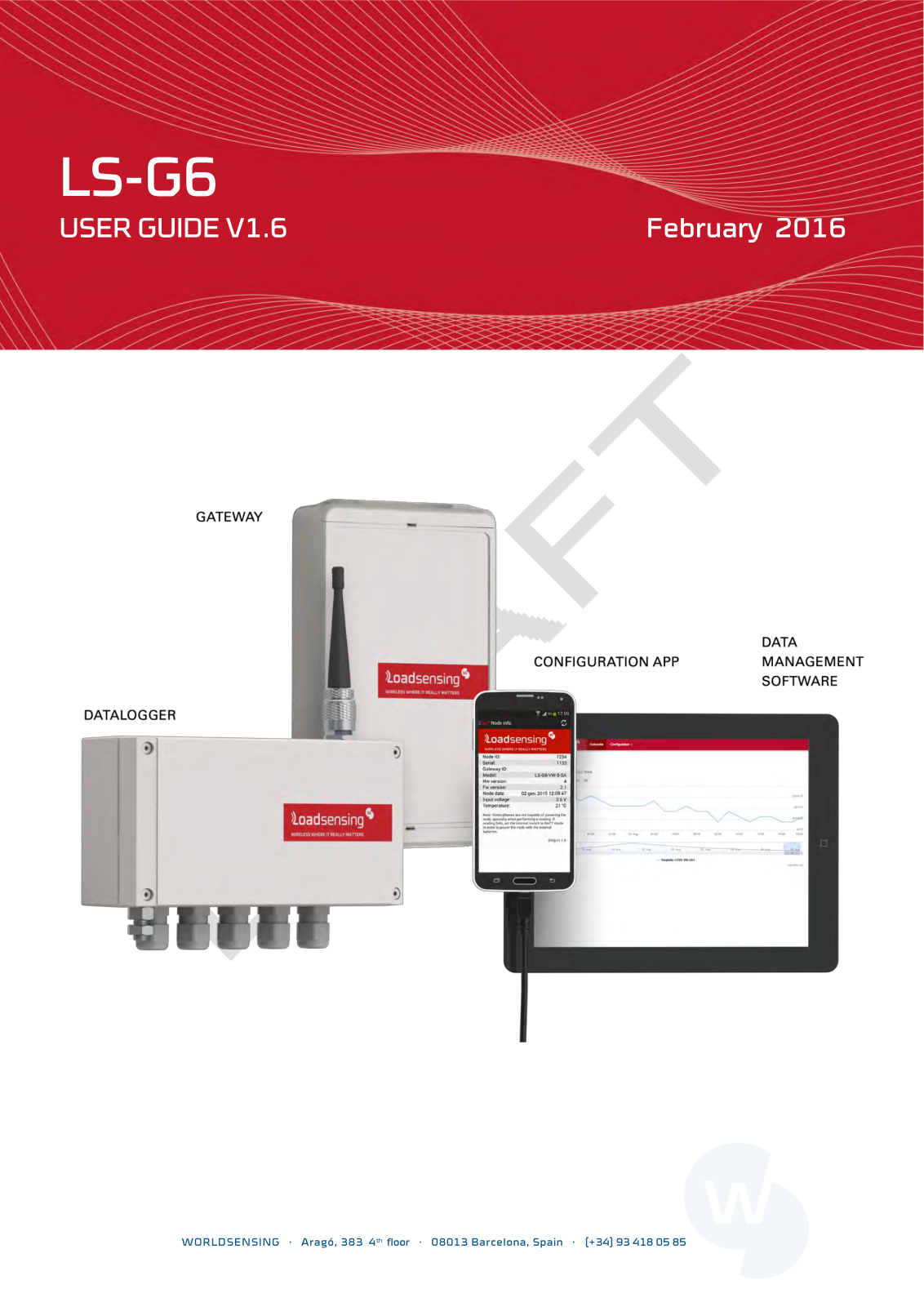 Worldsensing S L LS G6 VW User Manual