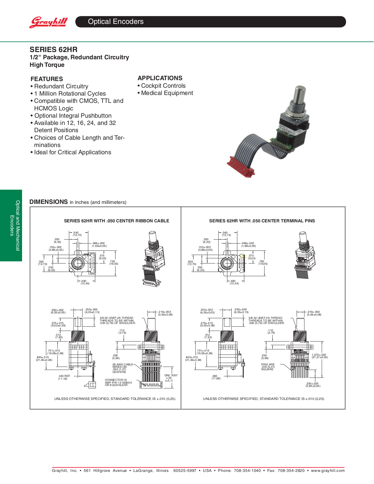 Grayhill 62HR User Manual - ManualMachine.com