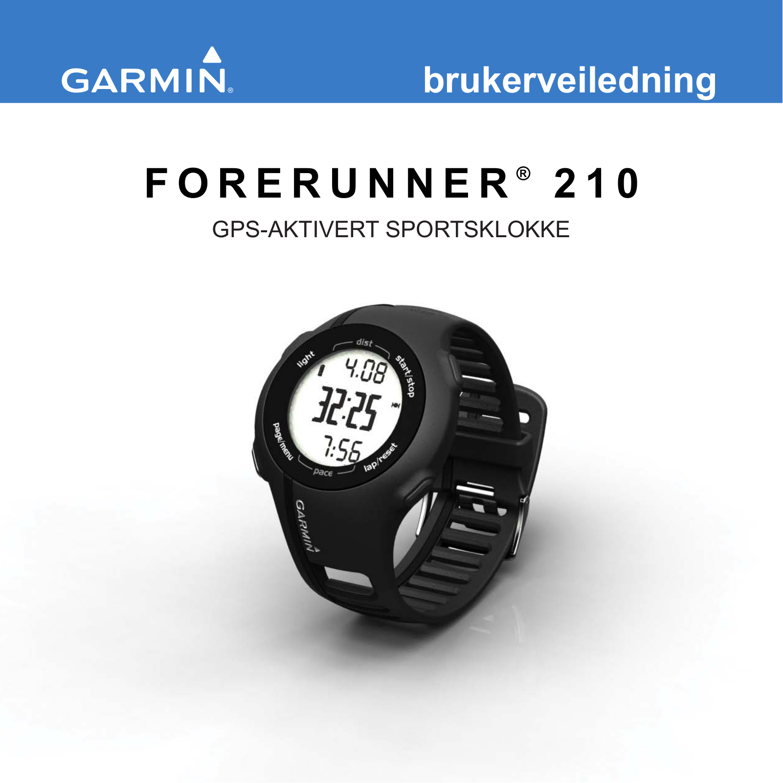 Garmin Forerunner 210 User guide