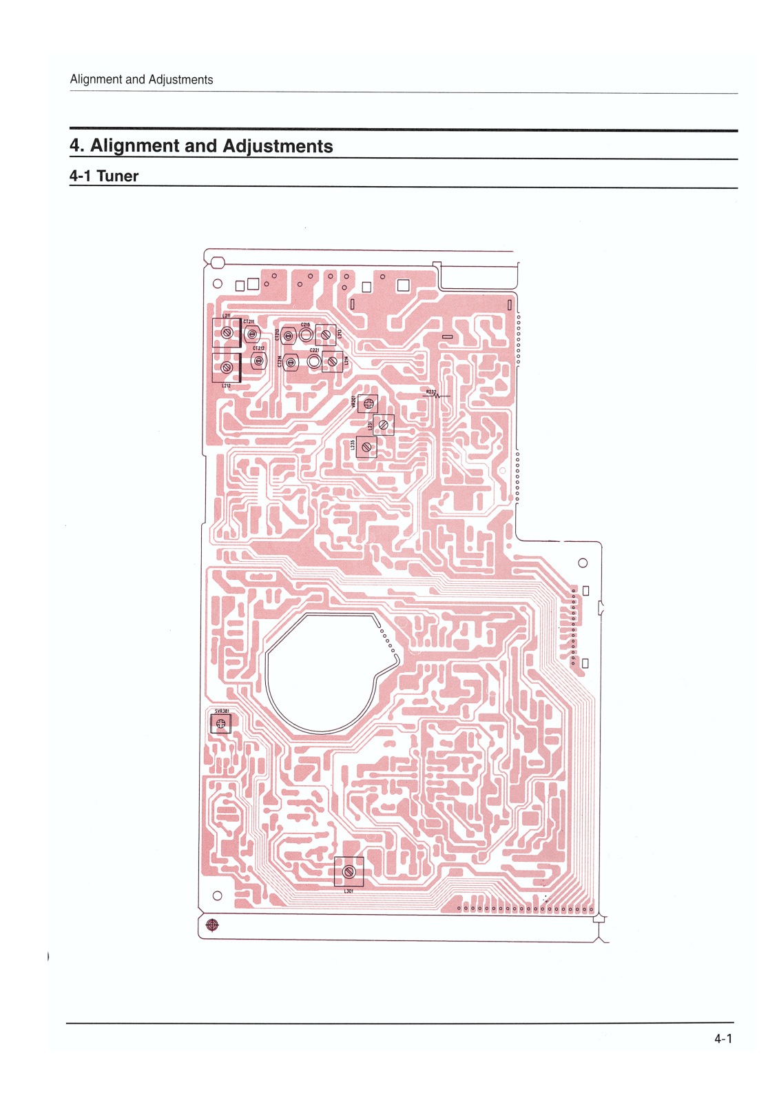 SAMSUNG Mm-89 Alignment and Adjustments