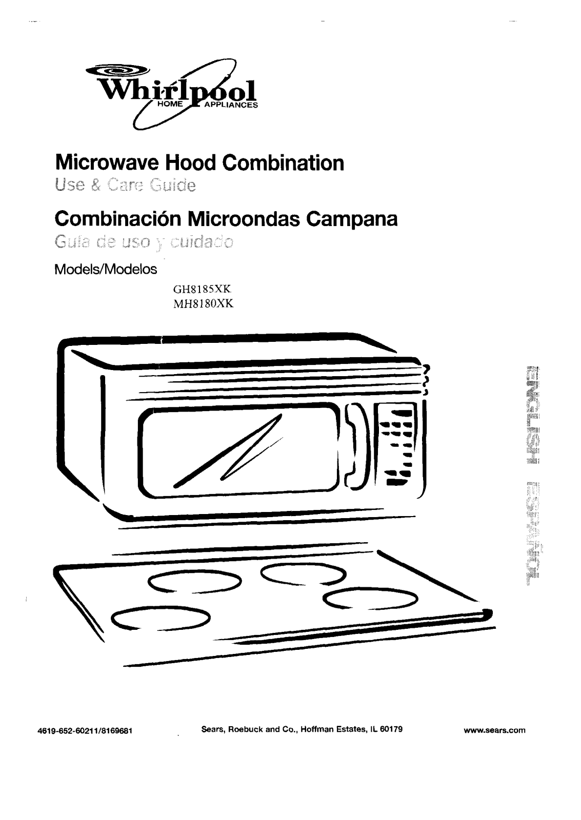 Whirlpool Microwave Development GH8185 User Manual