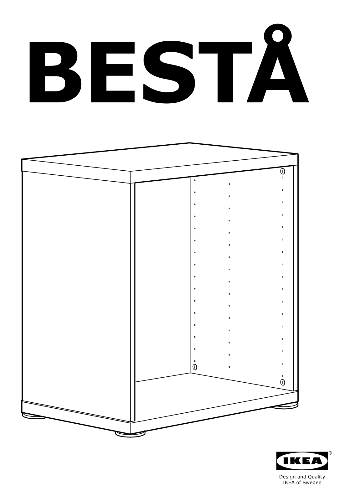 Ikea S69140512, S79047797, S79139867, S89046684, S89136731 Assembly instructions