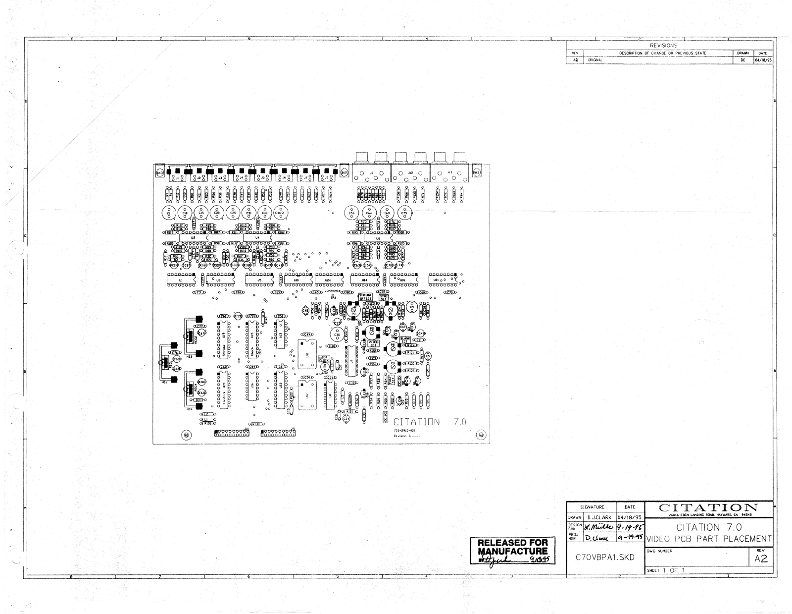 Harman Kardon Citation 7.0 Schematic