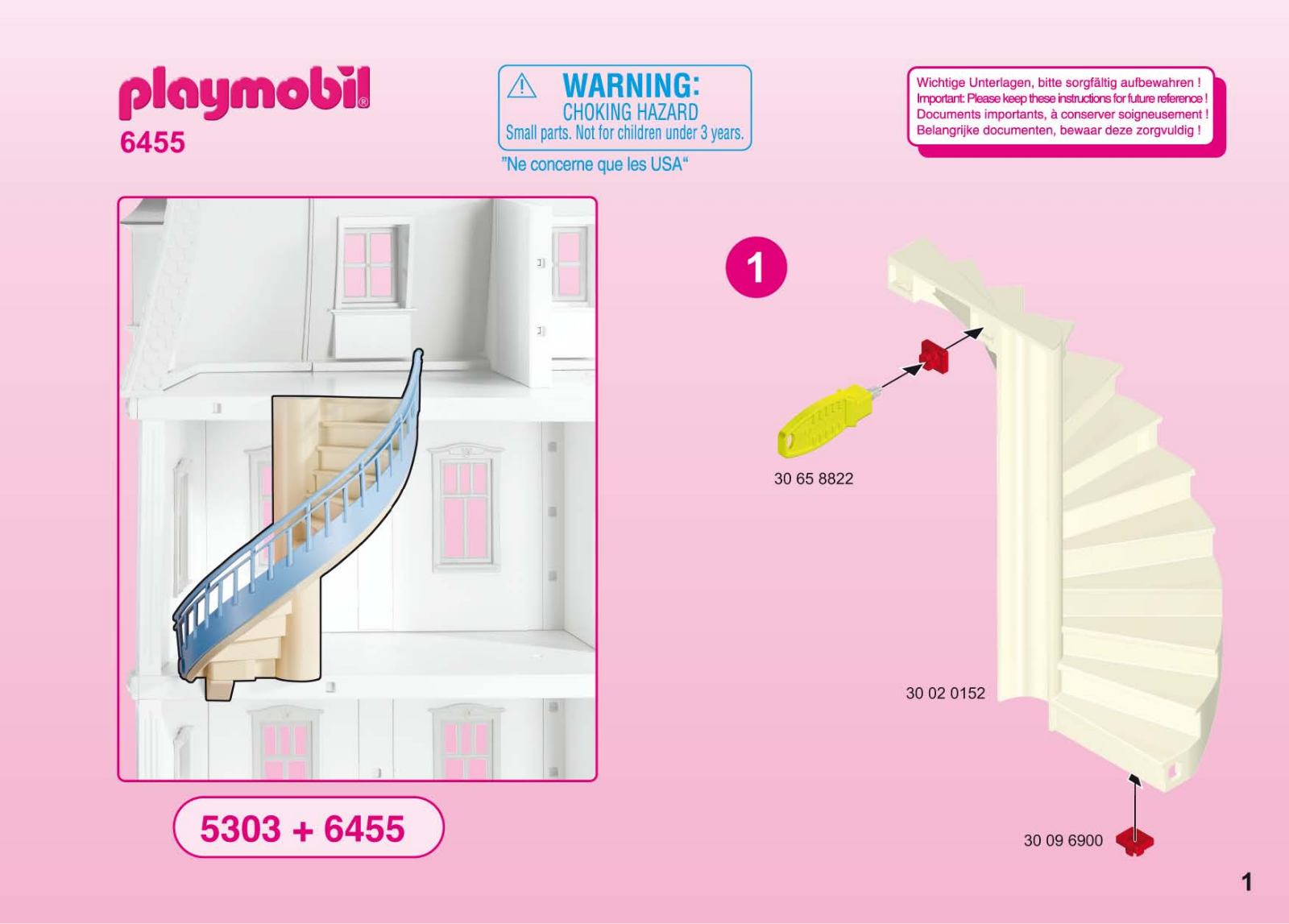 playmobil 6455 Instructions