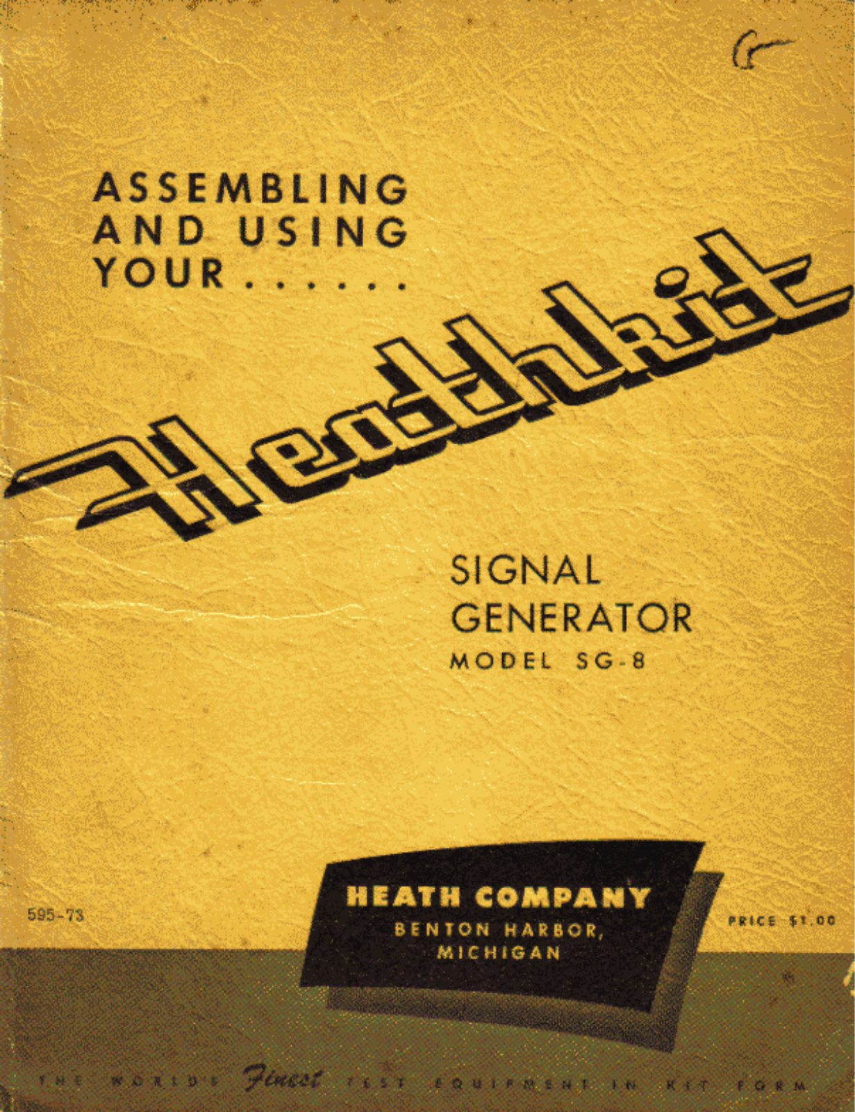 Heathkit SG-8 User Guide