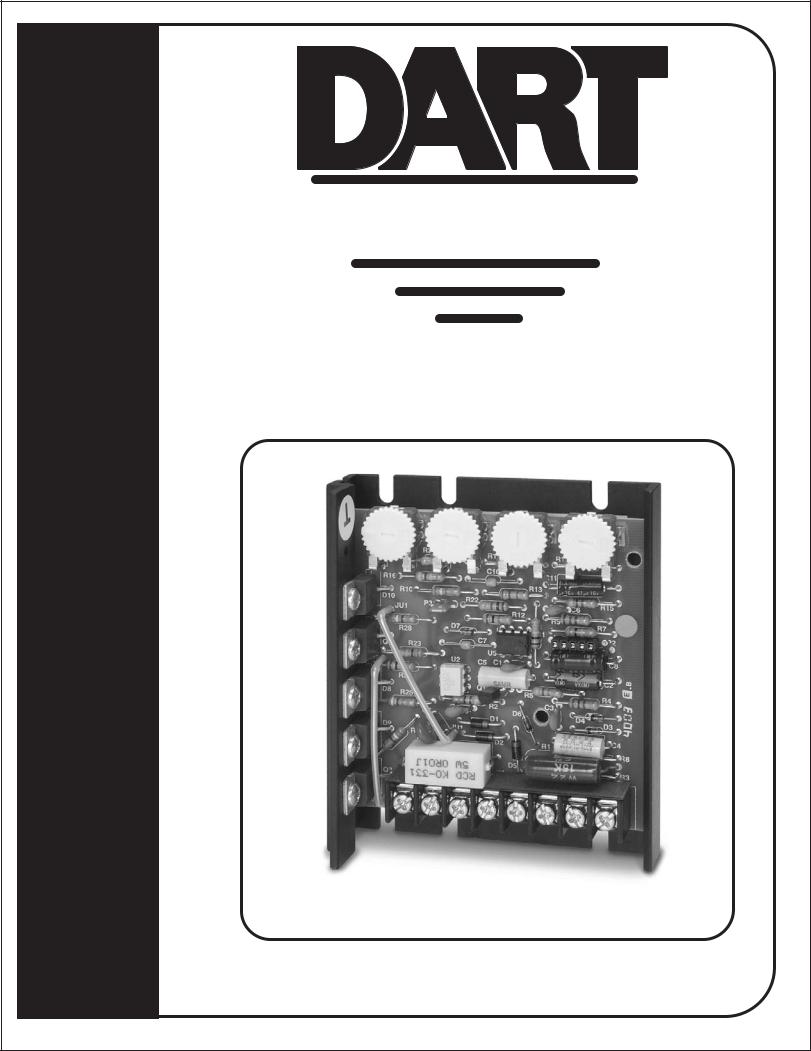 Dart Controls 125D Control Series Instruction Manual