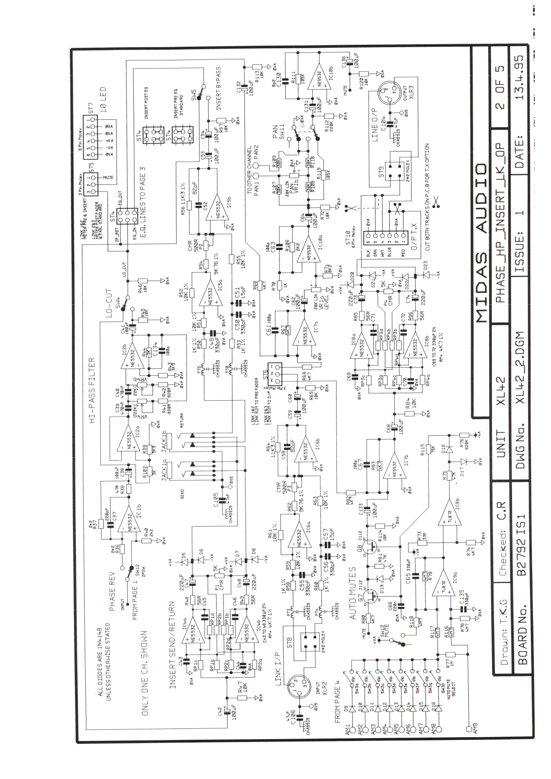 Midas XL42 User Manual