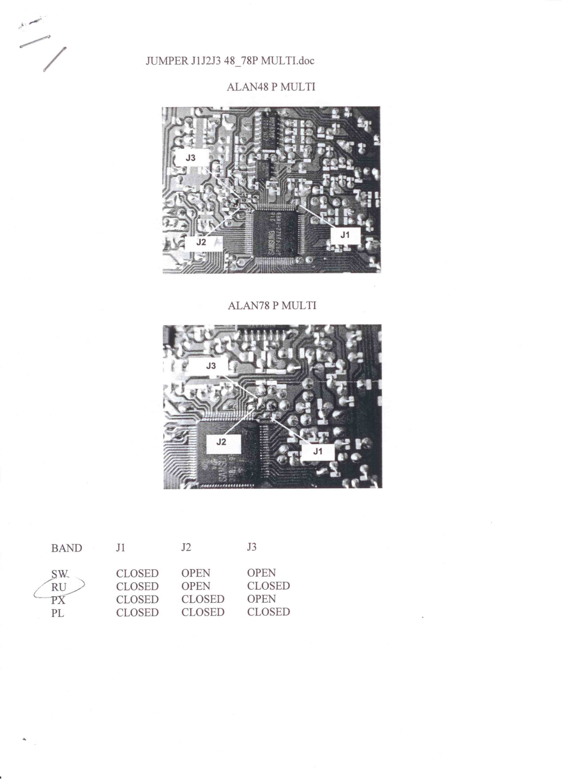 Midland 78 Plus Multi Export modification - ManualMachine.com